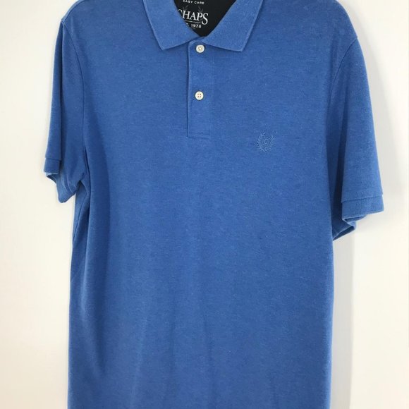 MENS CHAPS SHORT SLEEVE POLO - Picture 1 of 7